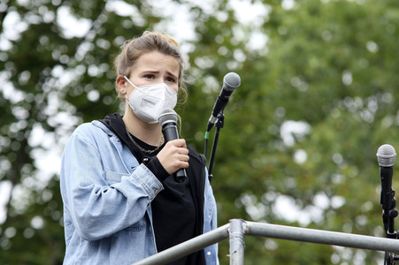 Fridays for Future Demonstration in Hamburg