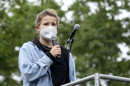 Fridays for Future Demonstration in Hamburg