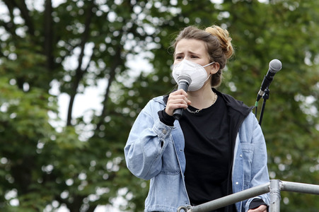 Fridays for Future Demonstration in Hamburg