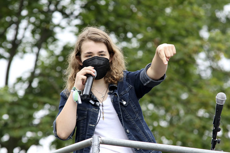 Fridays for Future Demonstration in Hamburg