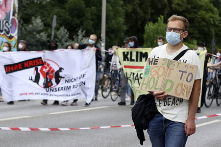 Fridays for Future Demonstration in Hamburg