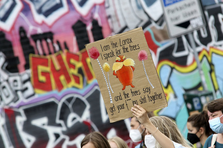 Fridays for Future Demonstration in Hamburg