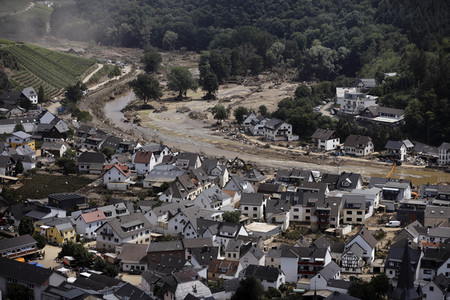 Flutschäden in der Eifel