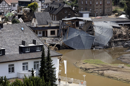 Flutschäden in der Eifel