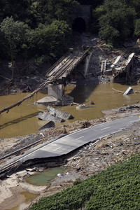 Flutschäden in der Eifel