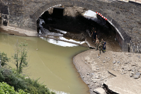 Flutschäden in der Eifel