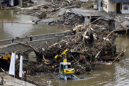 Flutschäden in der Eifel