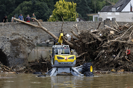 Flutschäden in der Eifel