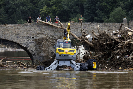 Flutschäden in der Eifel