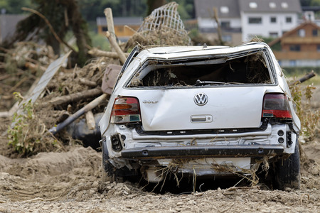 Flutschäden in der Eifel