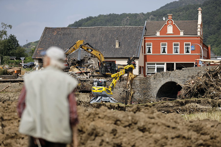 Flutschäden in der Eifel