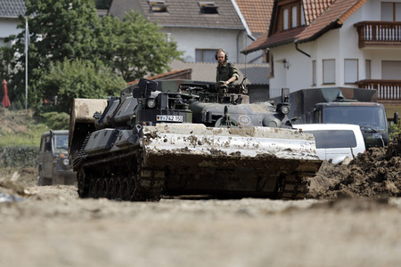 Flutschäden in der Eifel