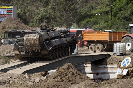 Flutschäden in der Eifel