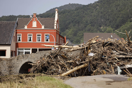 Flutschäden in der Eifel