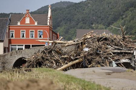 Flutschäden in der Eifel