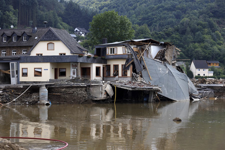 Flutschäden in der Eifel