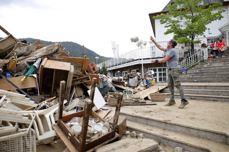 Flutschäden in der Eifel