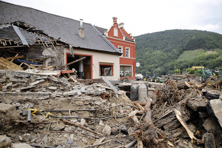 Flutschäden in der Eifel