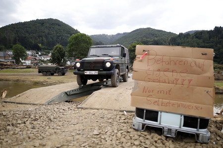 Flutschäden in der Eifel