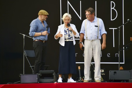Dorit Gäbler beim Kunstfestival NIB ART Dresden