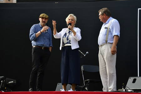 Dorit Gäbler beim Kunstfestival NIB ART Dresden