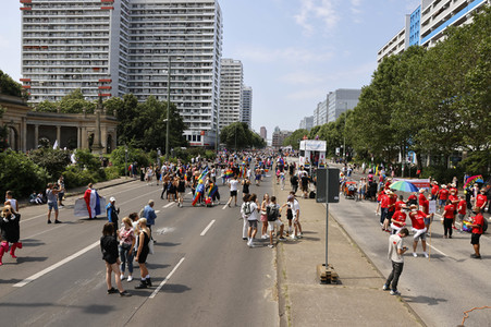 Christopher Street Day Parade 2021 in Berlin