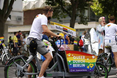 Christopher Street Day Parade 2021 in Berlin