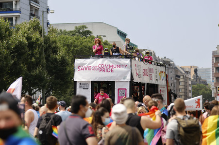 Christopher Street Day Parade 2021 in Berlin