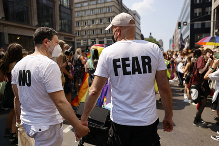 Christopher Street Day Parade 2021 in Berlin