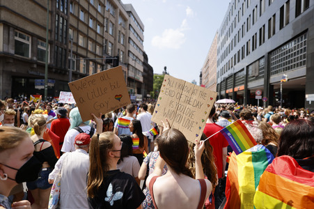 Christopher Street Day Parade 2021 in Berlin