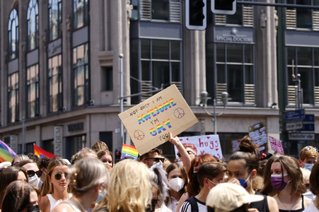 Christopher Street Day Parade 2021 in Berlin