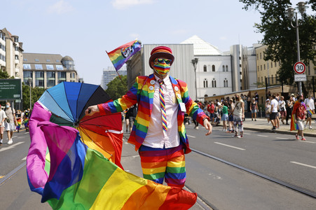 Christopher Street Day Parade 2021 in Berlin