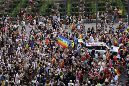 Christopher Street Day Parade 2021 in Berlin
