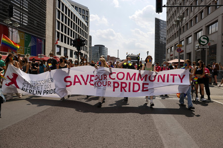 Christopher Street Day Parade 2021 in Berlin