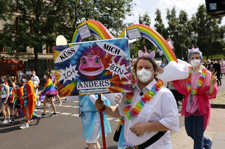 Christopher Street Day Parade 2021 in Berlin