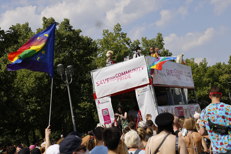 Christopher Street Day Parade 2021 in Berlin