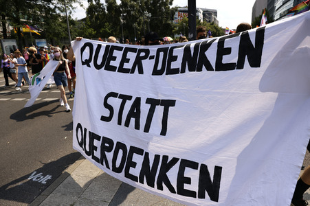 Christopher Street Day Parade 2021 in Berlin