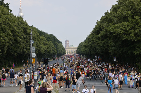 Christopher Street Day Parade 2021 in Berlin
