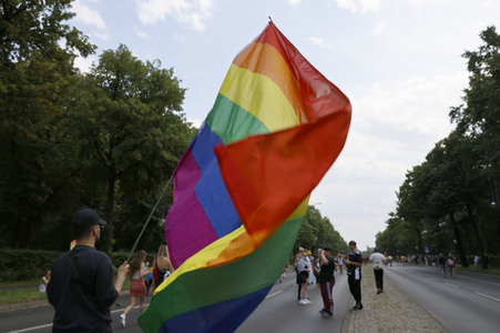 Christopher Street Day Parade 2021 in Berlin