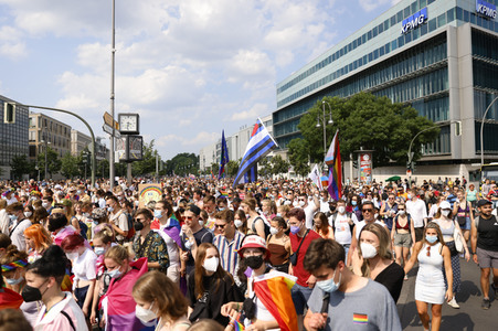 Christopher Street Day Parade 2021 in Berlin