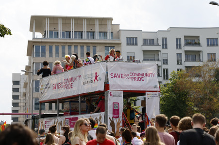 Christopher Street Day Parade 2021 in Berlin