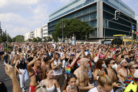 Christopher Street Day Parade 2021 in Berlin