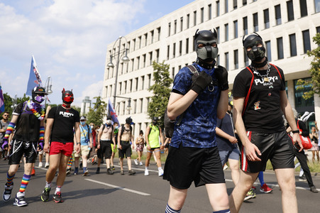 Christopher Street Day Parade 2021 in Berlin