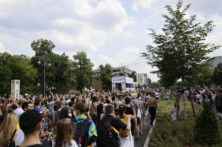Christopher Street Day Parade 2021 in Berlin