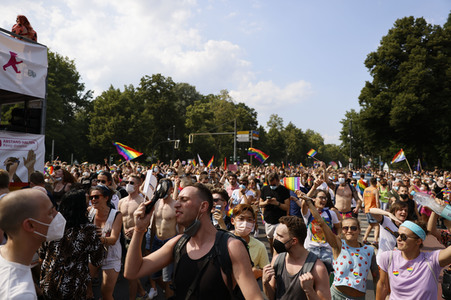 Christopher Street Day Parade 2021 in Berlin