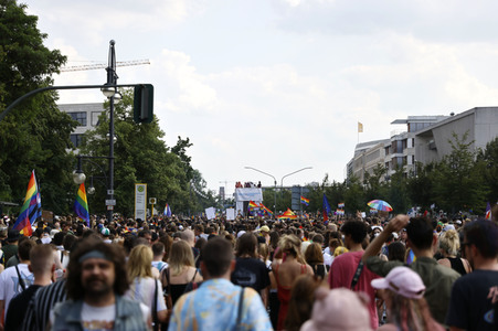 Christopher Street Day Parade 2021 in Berlin