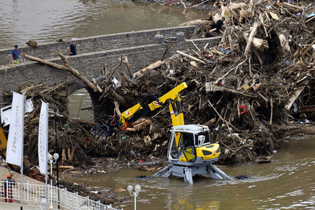 Flutschäden in der Eifel