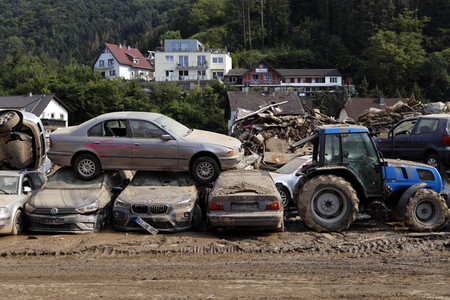 Flutschäden in der Eifel