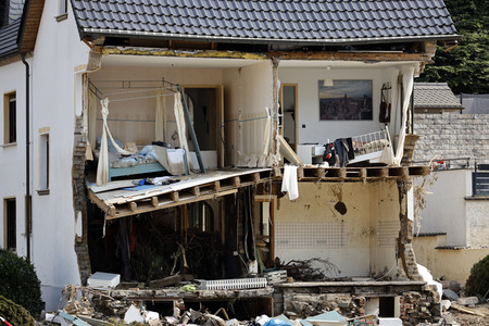 Flutschäden in der Eifel