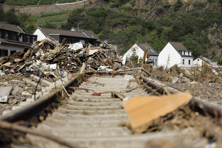 Flutschäden in der Eifel